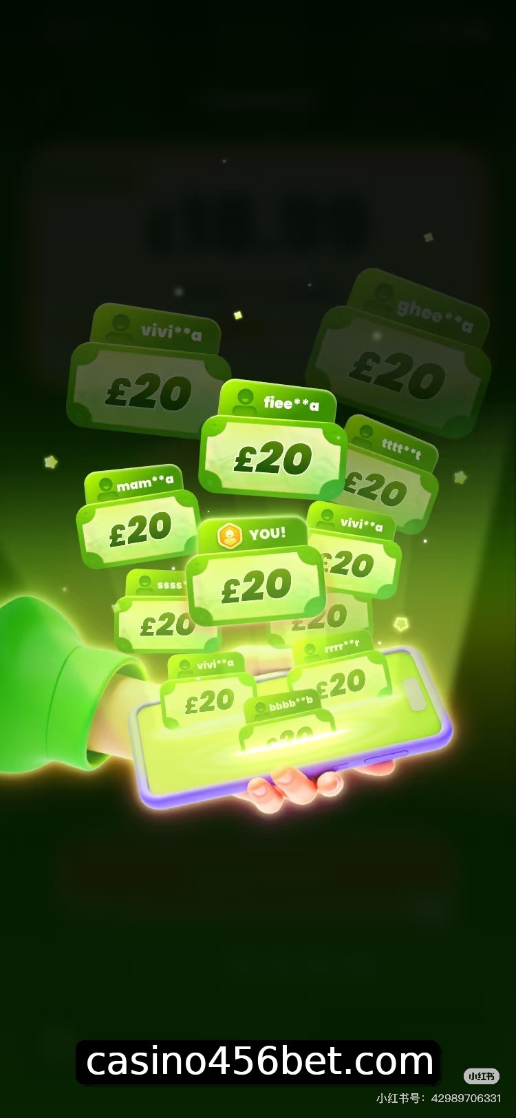 Interface do App 456bet